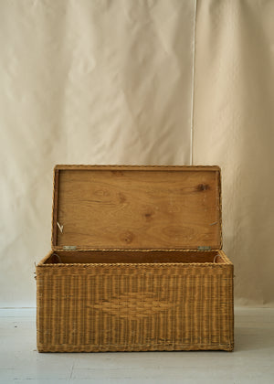 Vintage Wicker Chest