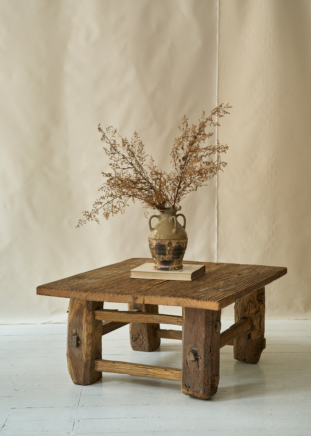 Antique Handmade Rustic Wood Coffee Table – FORESTBOUND