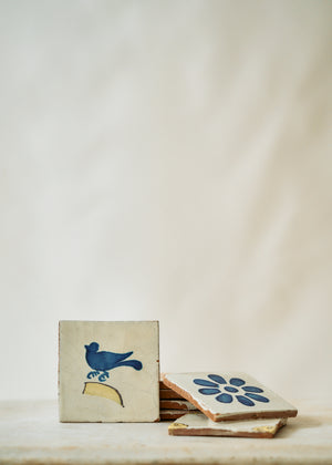 Vintage Handmade Mexican Tile