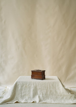 Antique Folk Art Jewelry Box
