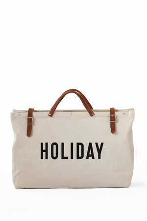 Holiday Canvas Utility Bag