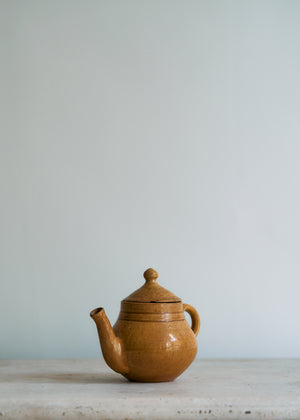 Small Antique Stoneware Tea Pot