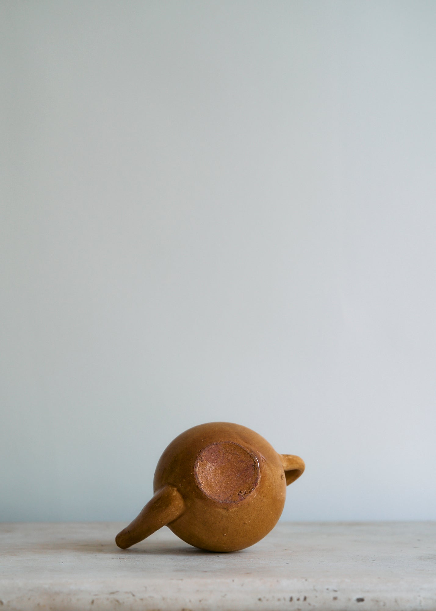 Small Antique Stoneware Tea Pot