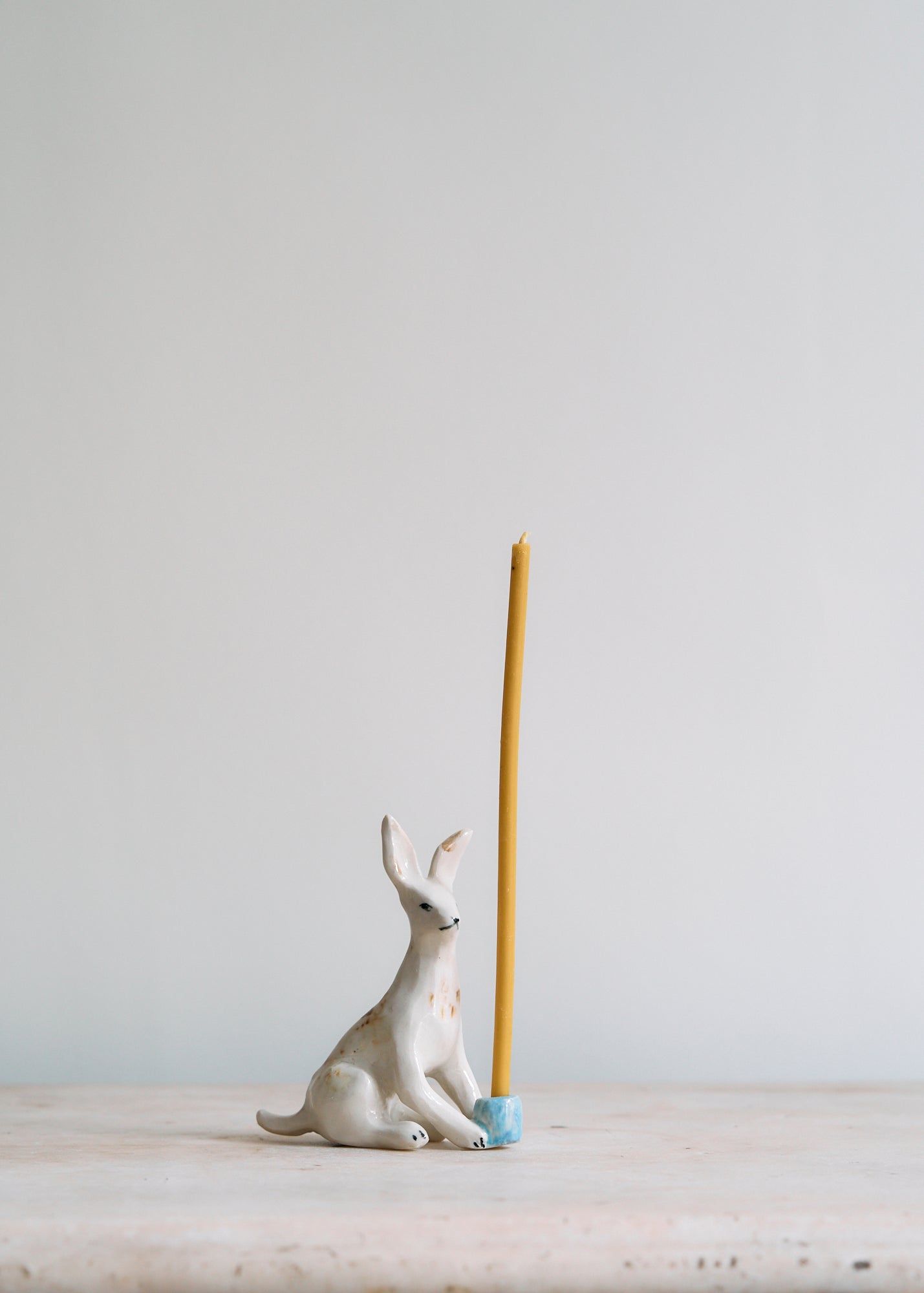 Handmade Ceramic Animal Candle Holders