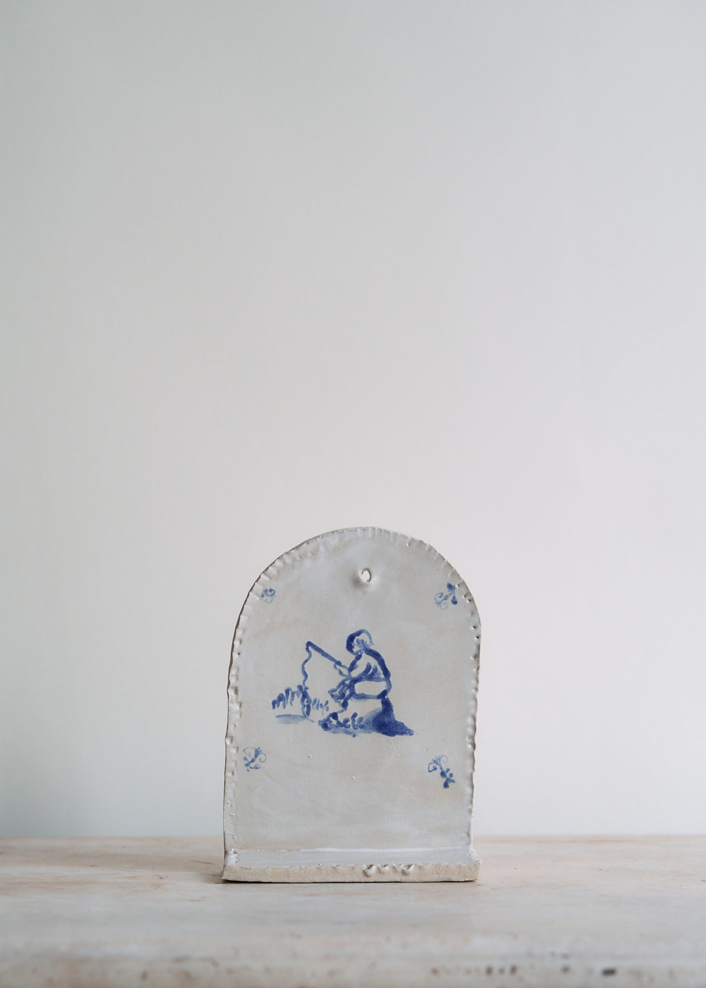 Hand Painted Ceramic Wall Alter
