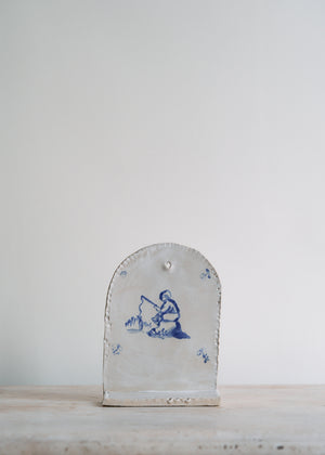 Hand Painted Ceramic Wall Alter