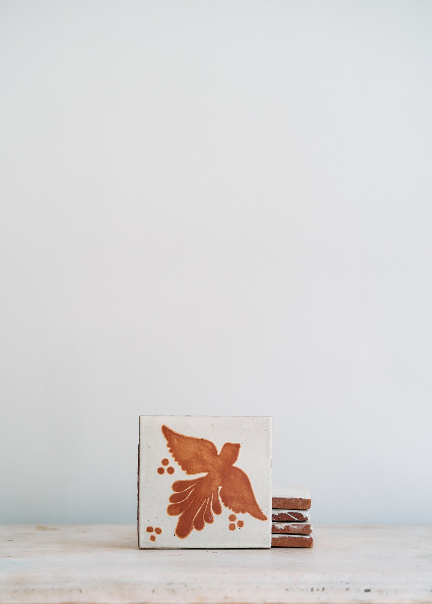 Vintage Handmade Mexican Tile