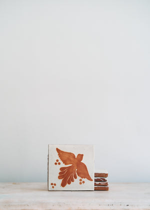 Vintage Handmade Mexican Tile