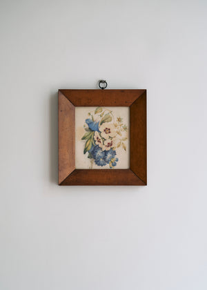 Antique Mixed Floral Painting