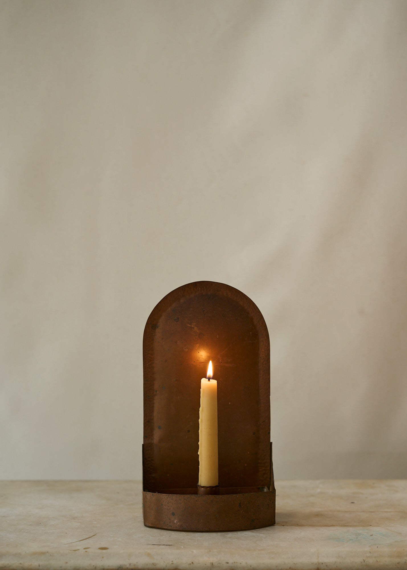 Vintage Copper Wall Sconces