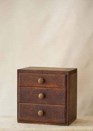 Rustic Wooden Set of Drawers