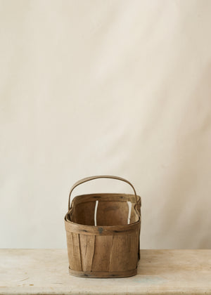 Wood Harvest Basket