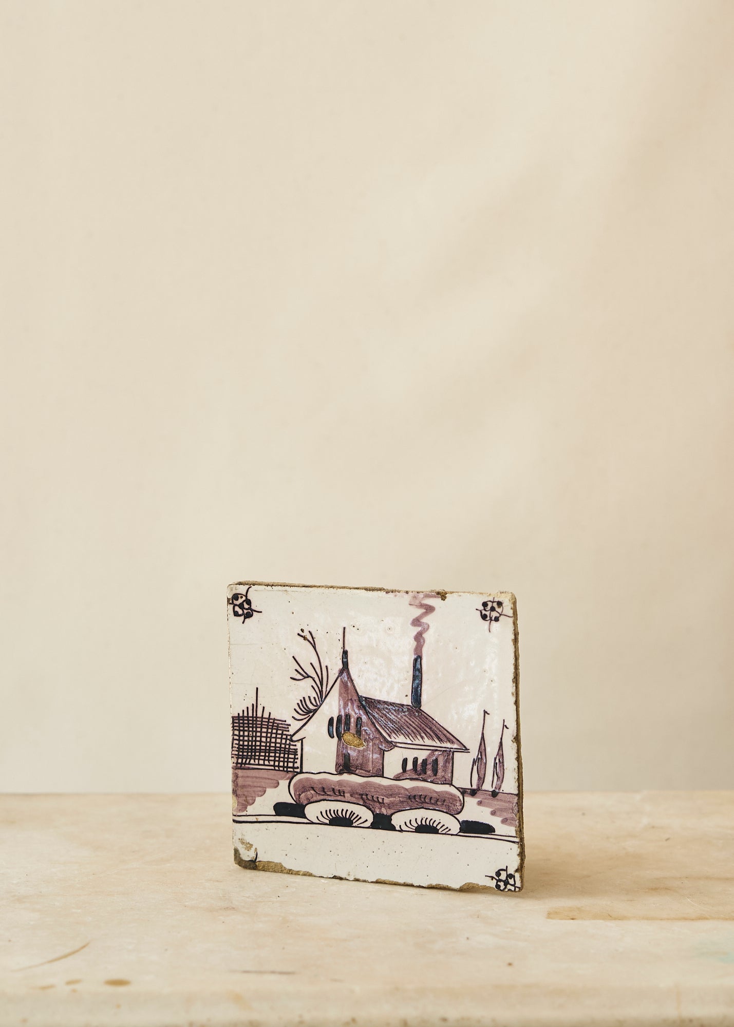 Antique 18th Century Delft Tiles