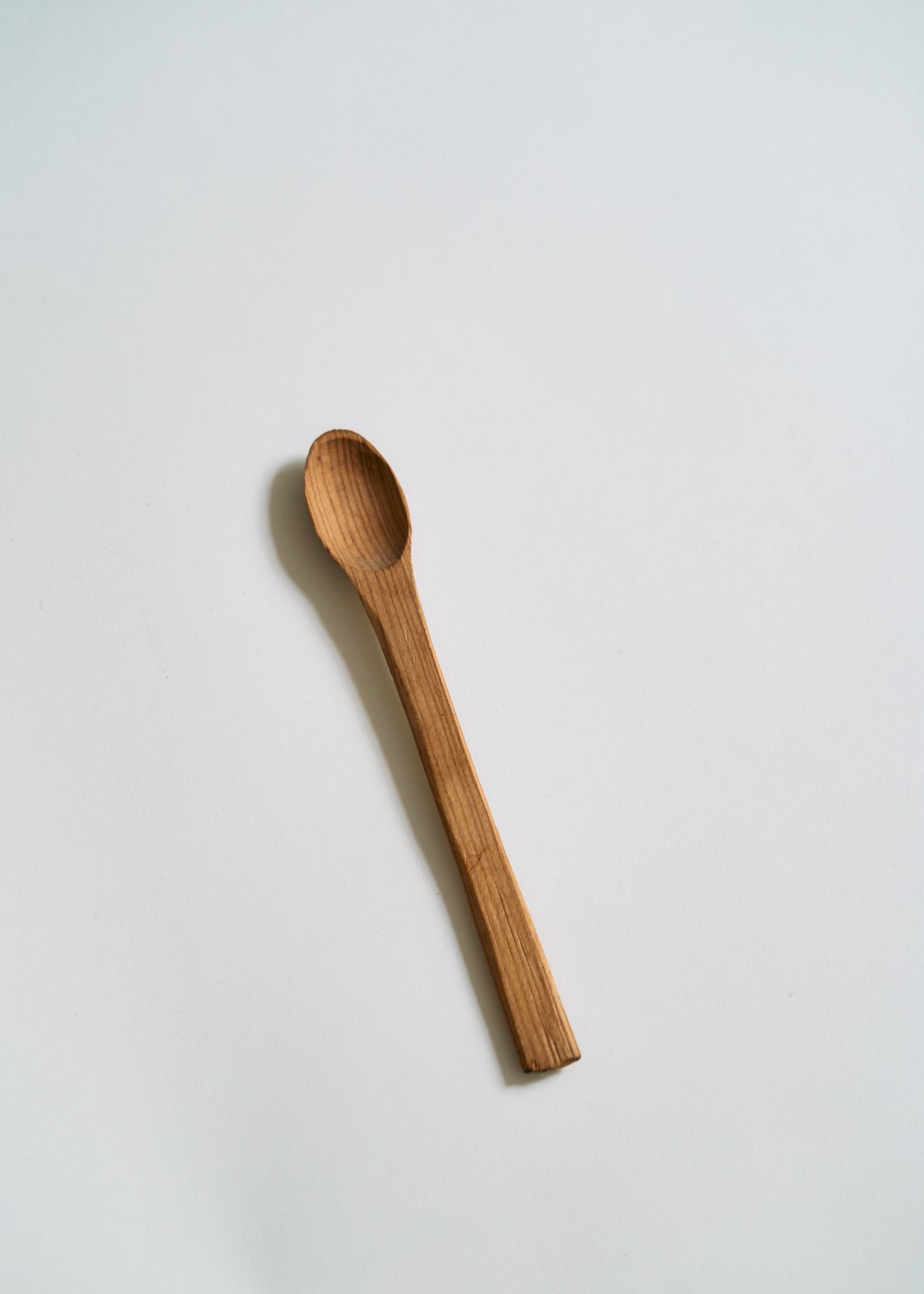 Vintage Folk Art Wood Cutlery Set