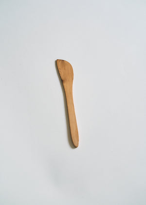 Vintage Hand Carved Wood Butter Knives