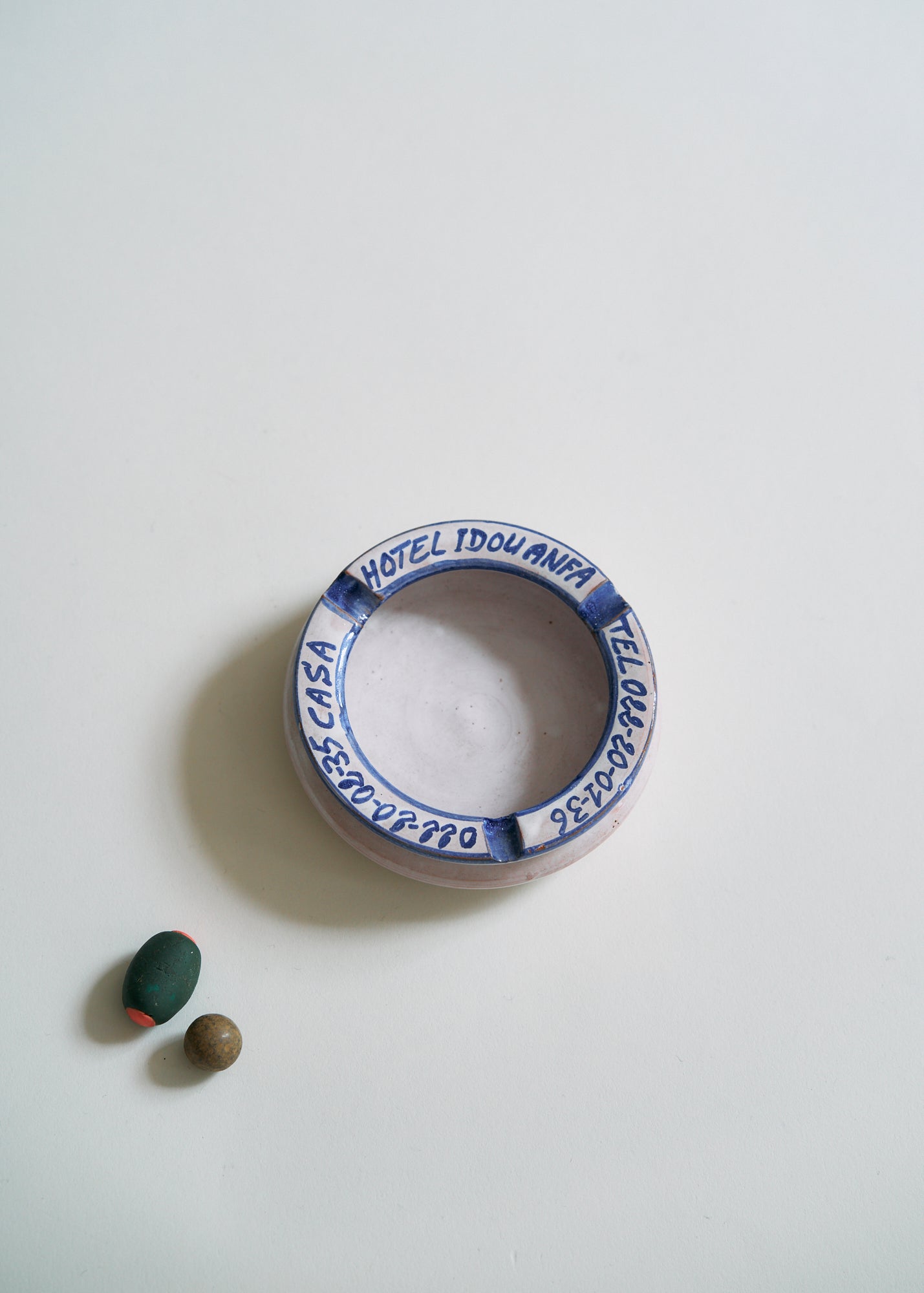 Vintage Handmade Ceramic Olive Dish