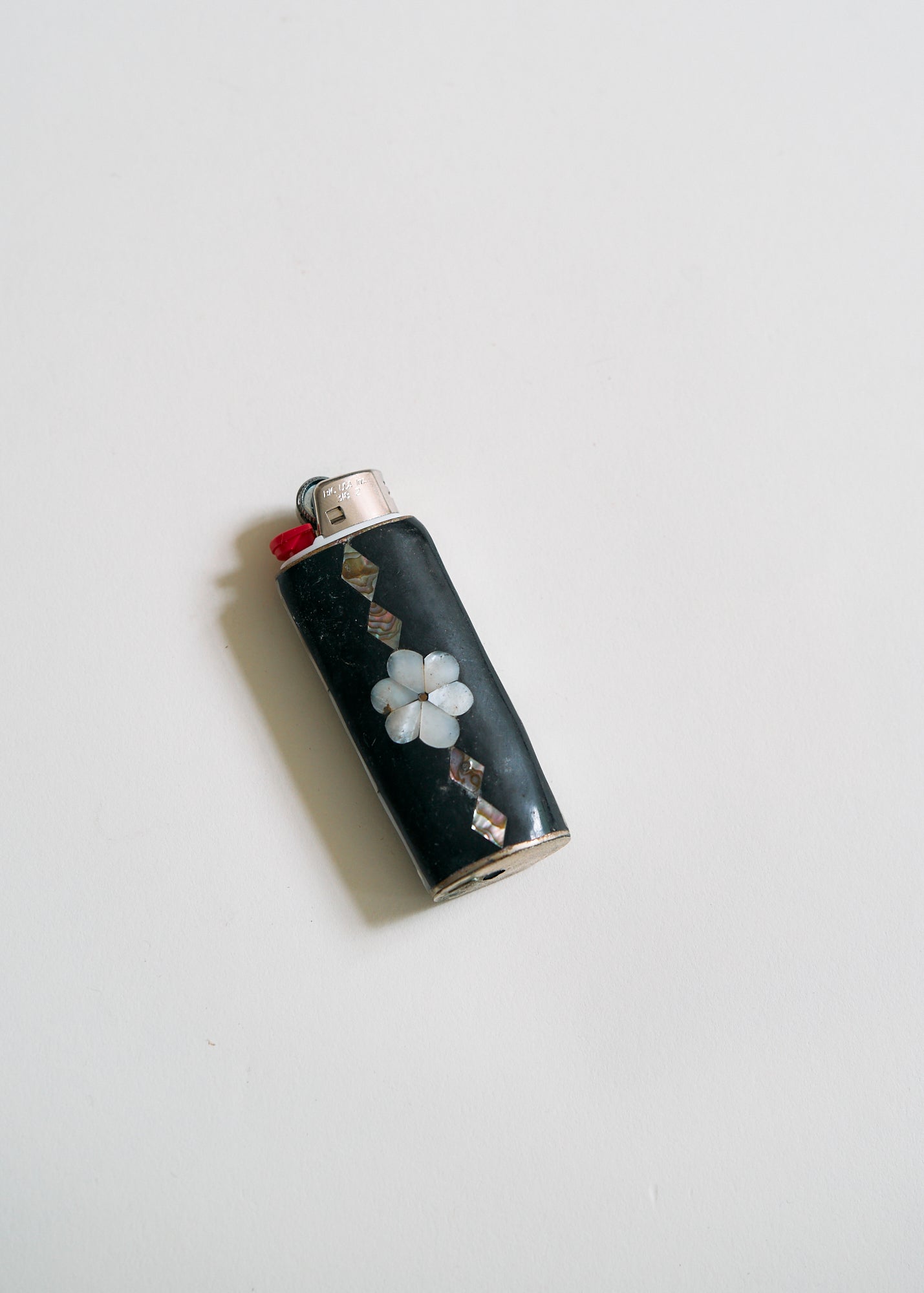 Vintage Handcrafted Sterling Inlay Lighter Covers