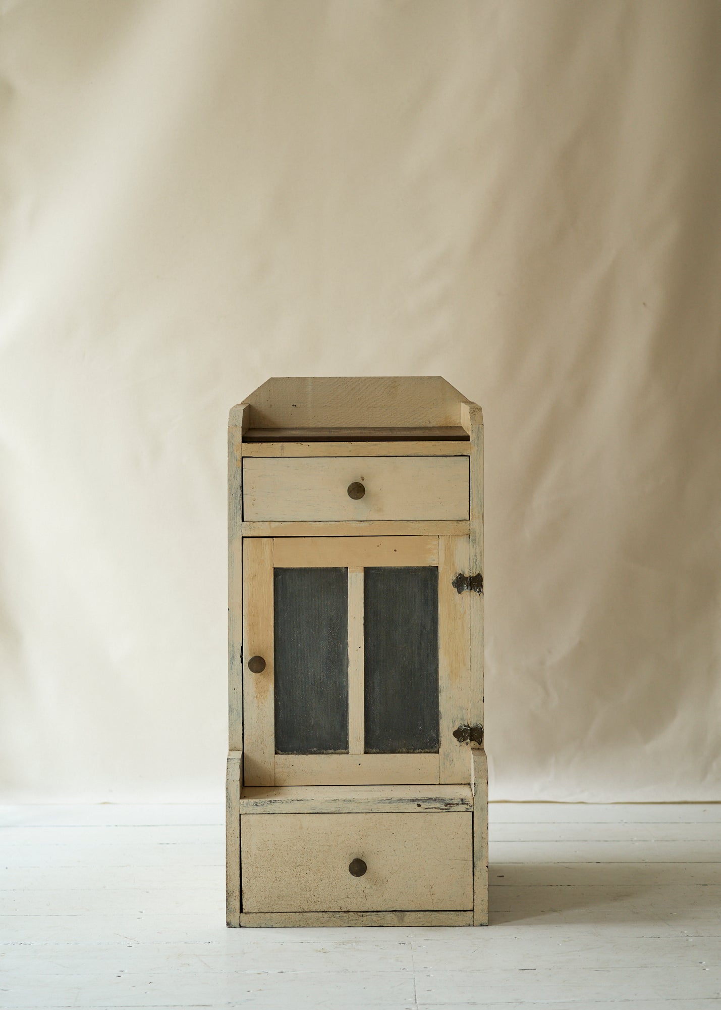 Antique Wooden Utility Cabinet