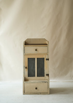 Antique Wooden Utility Cabinet