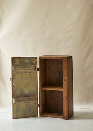 Handmade Wood Wall Cabinet