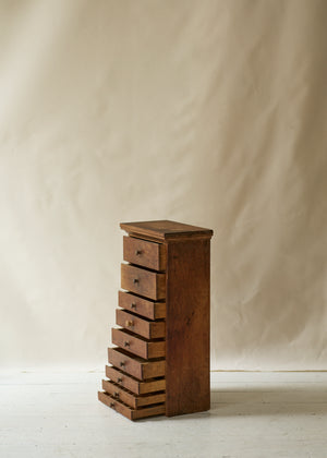 Antique Set of Wooden Drawers