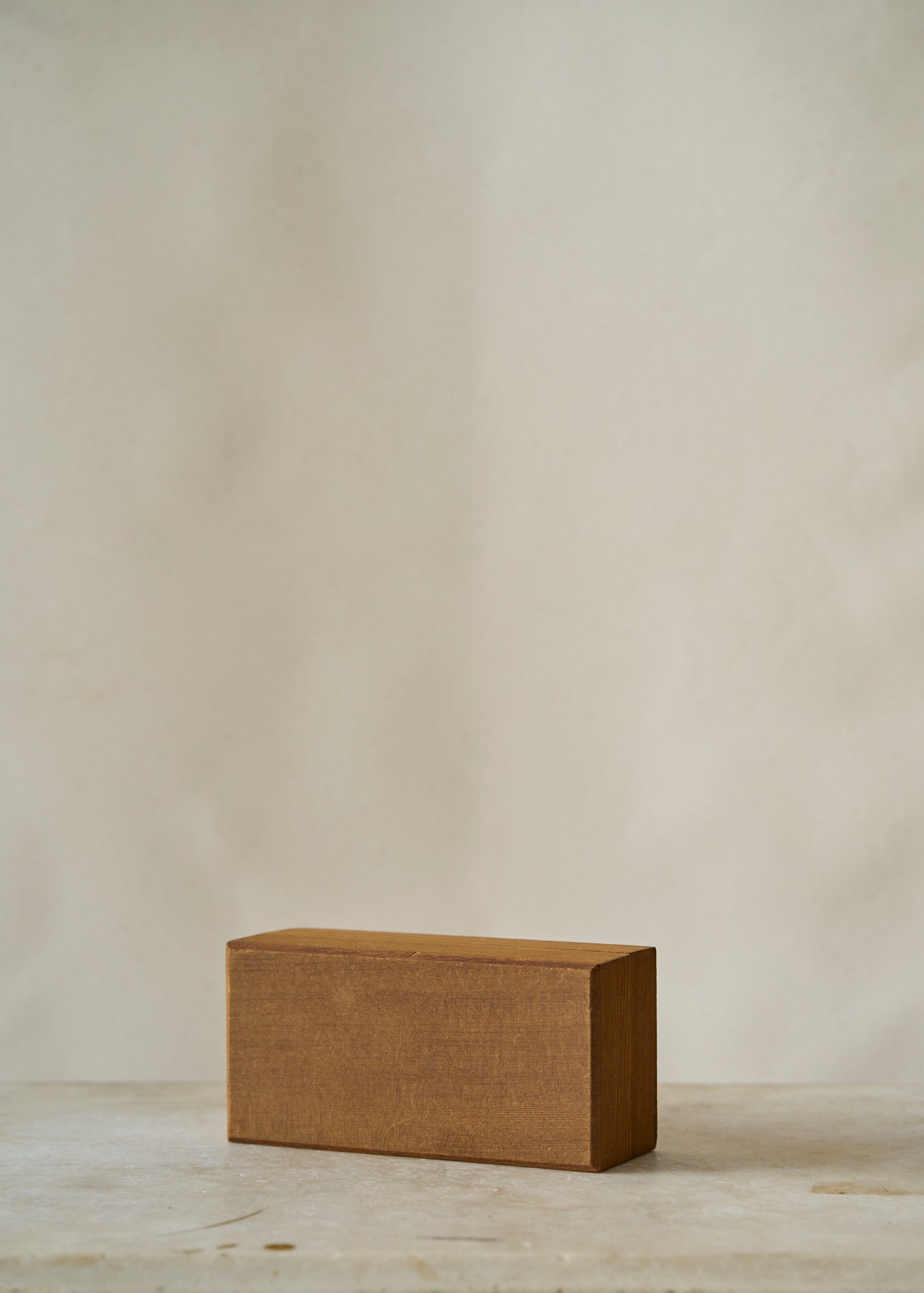 Vintage Small Wooden Storage Box