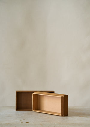 Vintage Small Wooden Storage Box