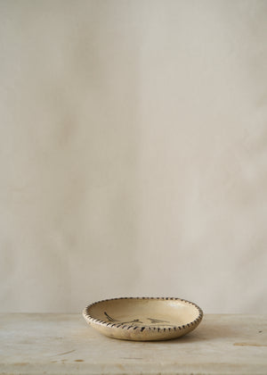 Vintage Hand Painted Ceramic Fish Plate