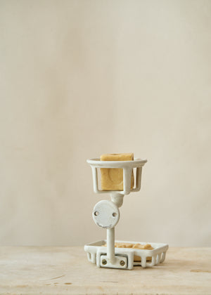 Vintage Enamel Soap Holder