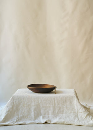 Antique Handmade Wood Bowl