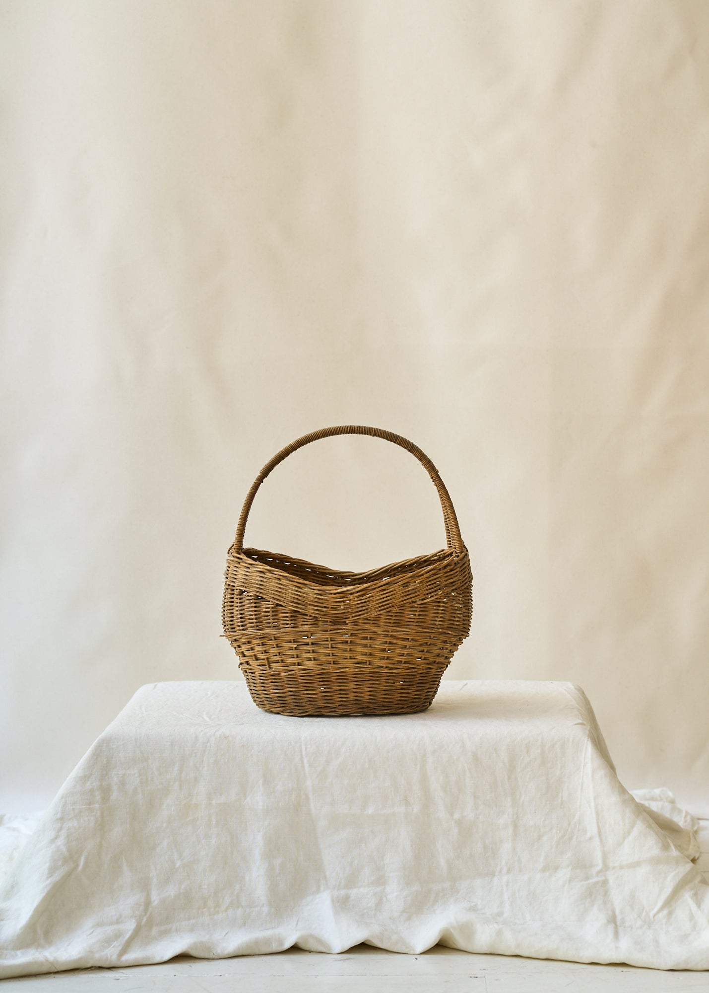Vintage Gathering Basket