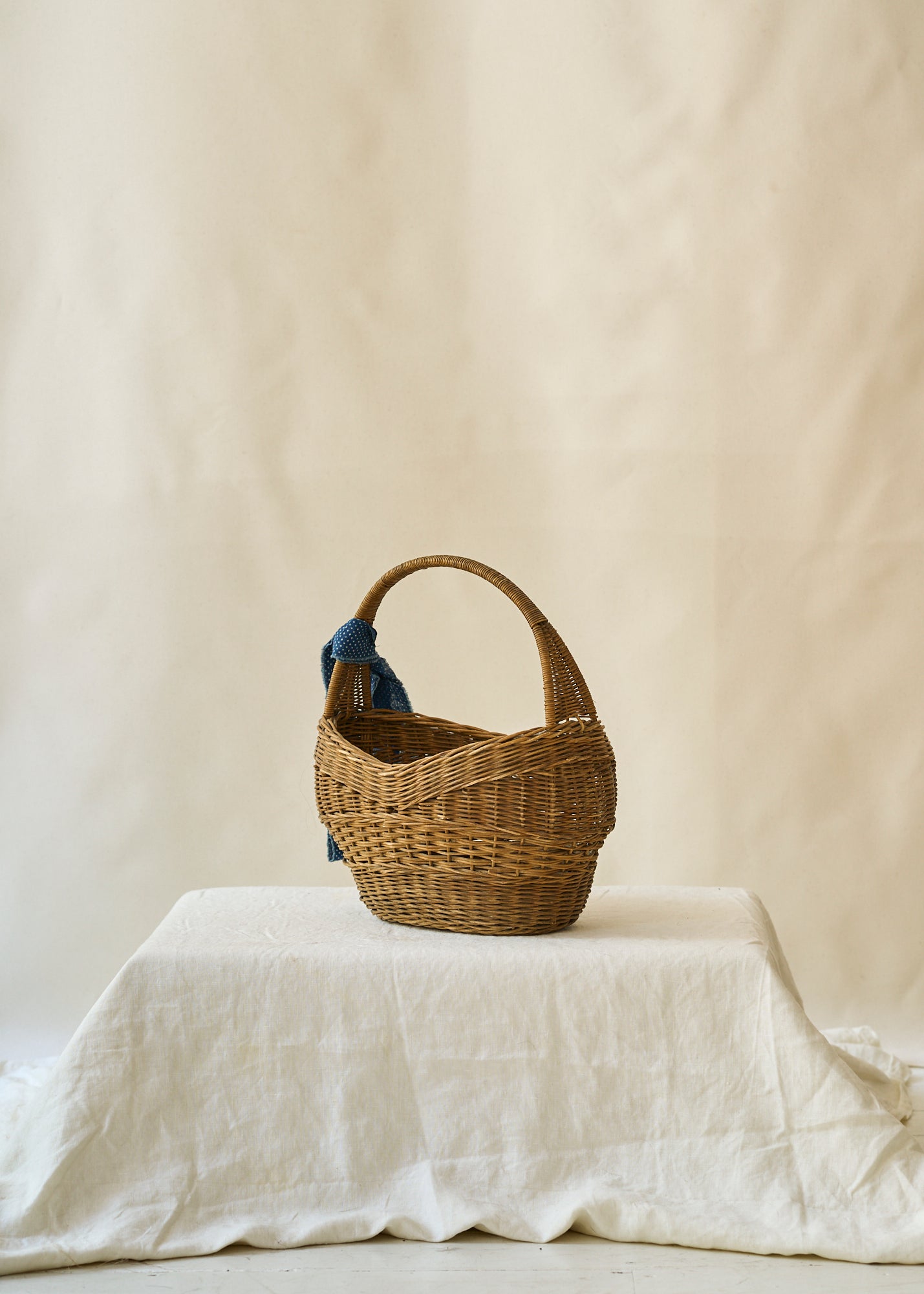 Vintage Gathering Basket