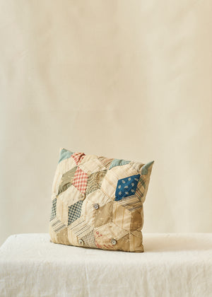 Antique Quilt Accent Pillow
