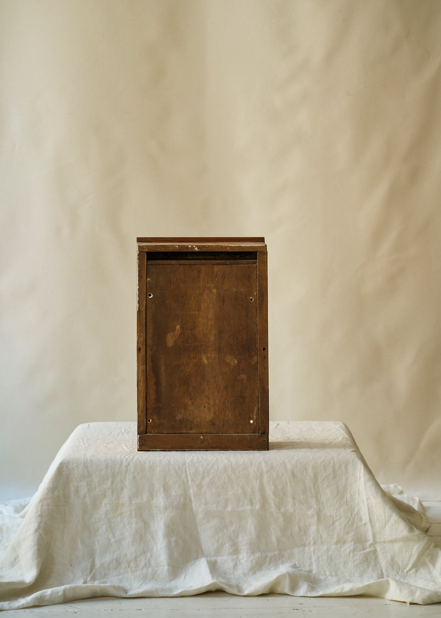 Antique Glass Front Cabinet