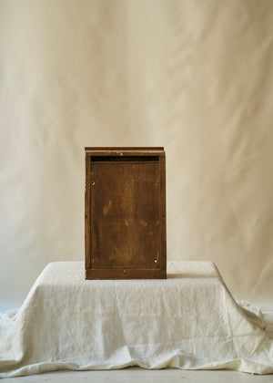Antique Glass Front Cabinet