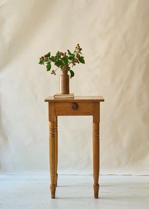 Antique Shaker Style Wood Side Table
