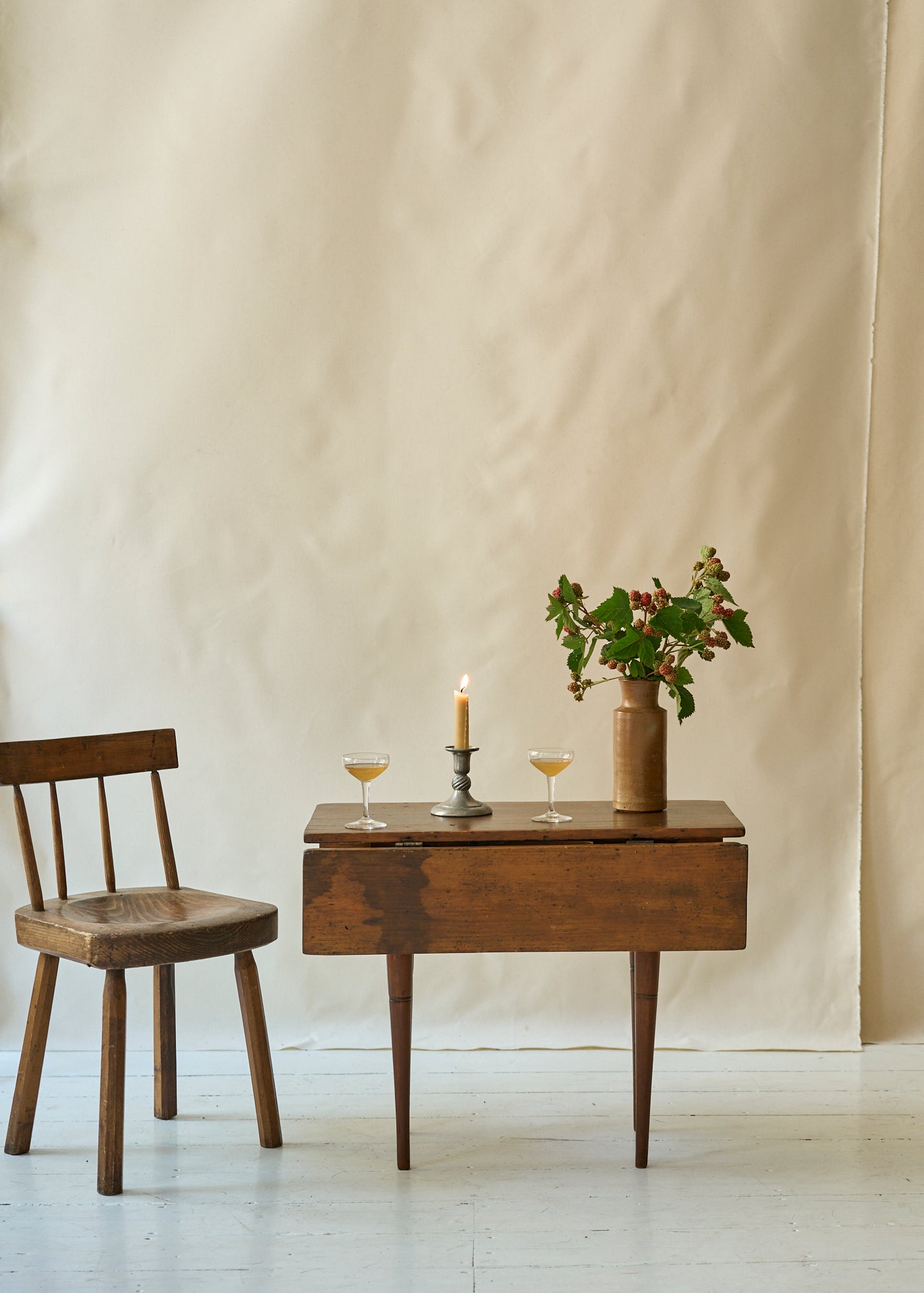 Early 1900's Miniature Drop Leaf Table