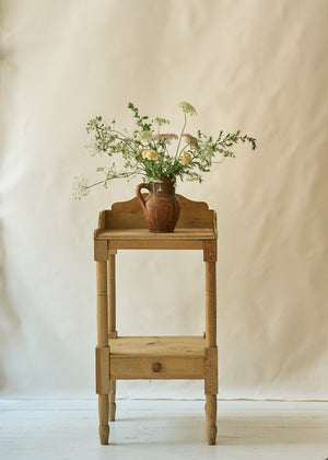 Antique Wood Wash Stand
