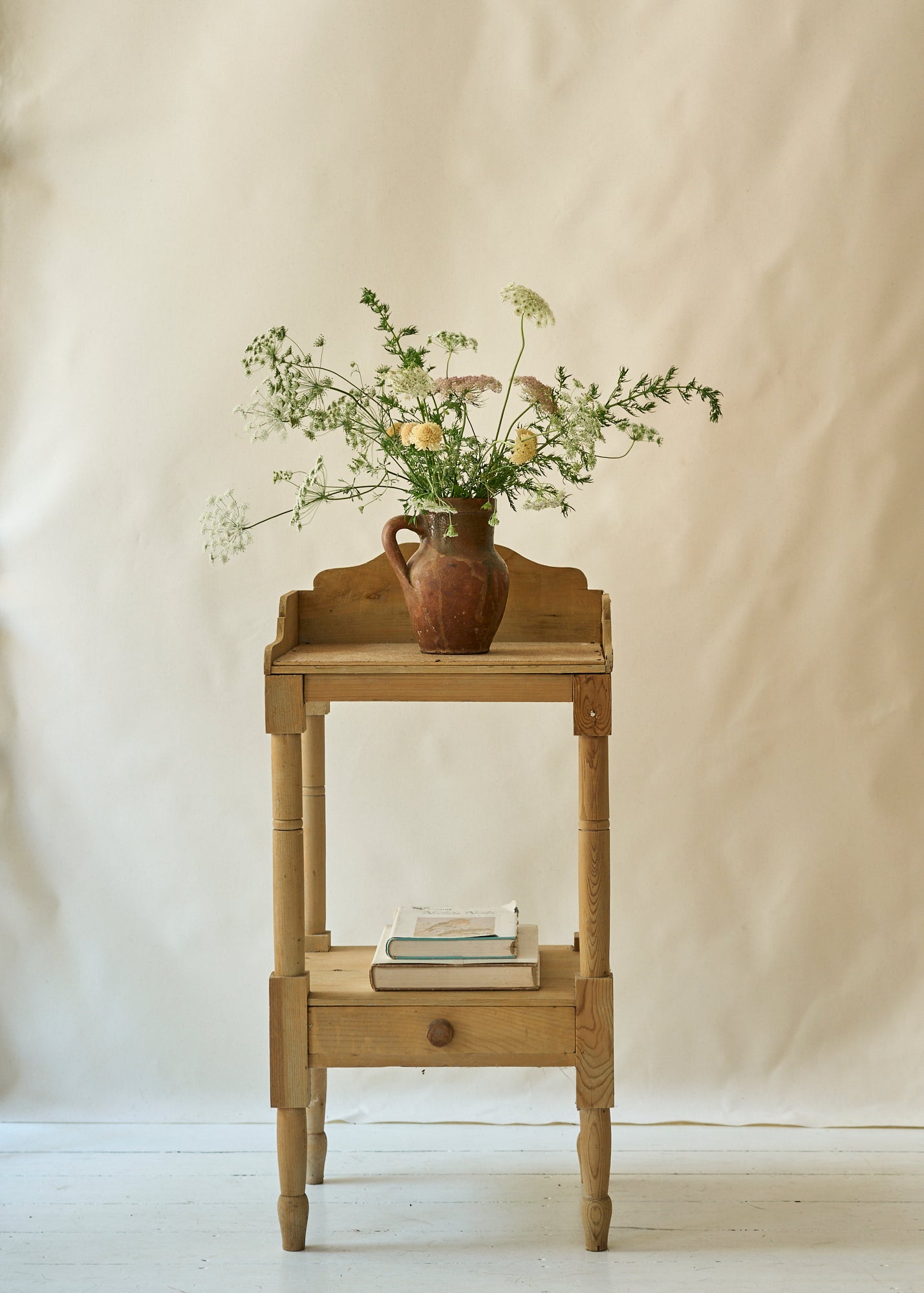 Antique Wood Wash Stand