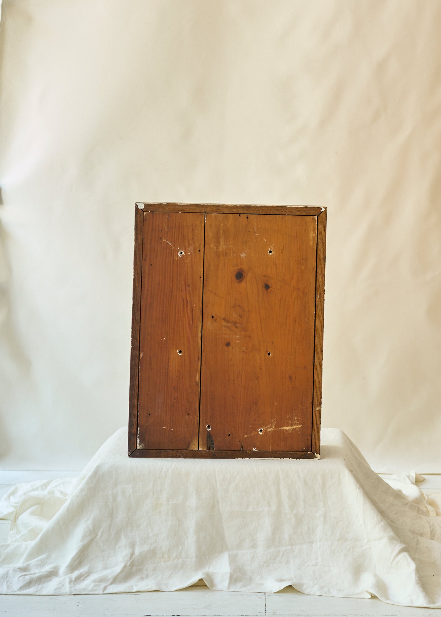 Vintage Wood Wall Cabinet