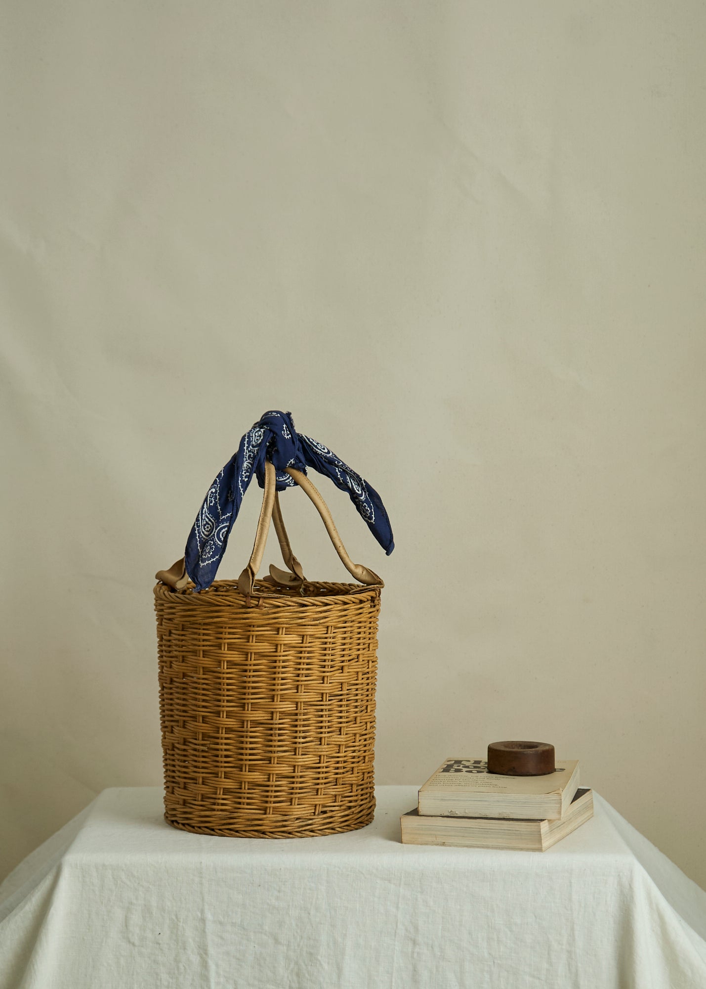 Woven Bucket Basket