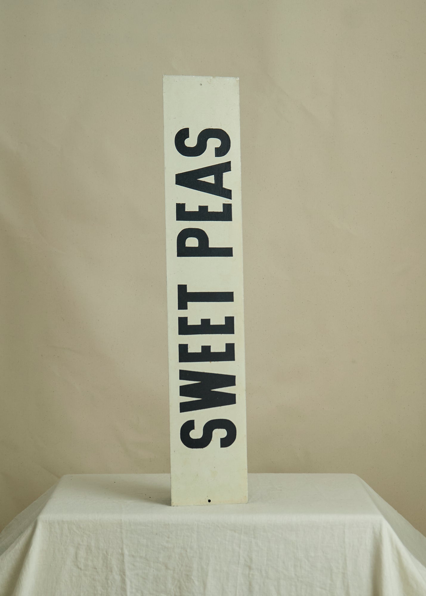 Large Sweet Peas Sign