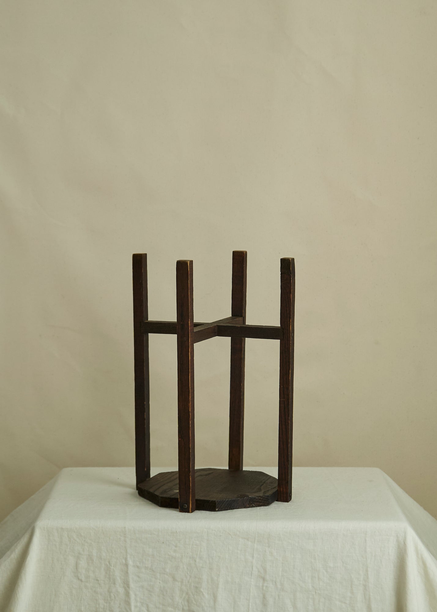 Handmade Wooden Side Table