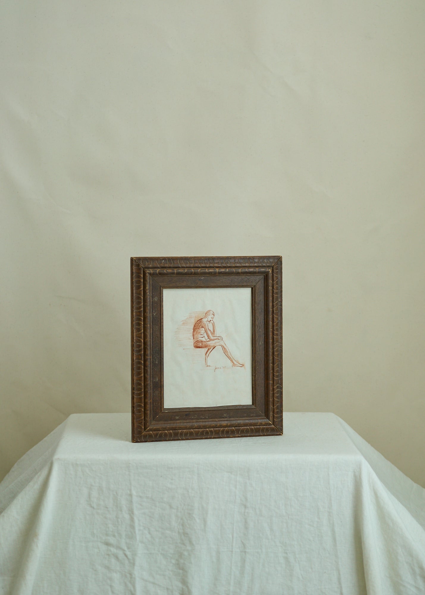 1920's era Male Figure Drawing
