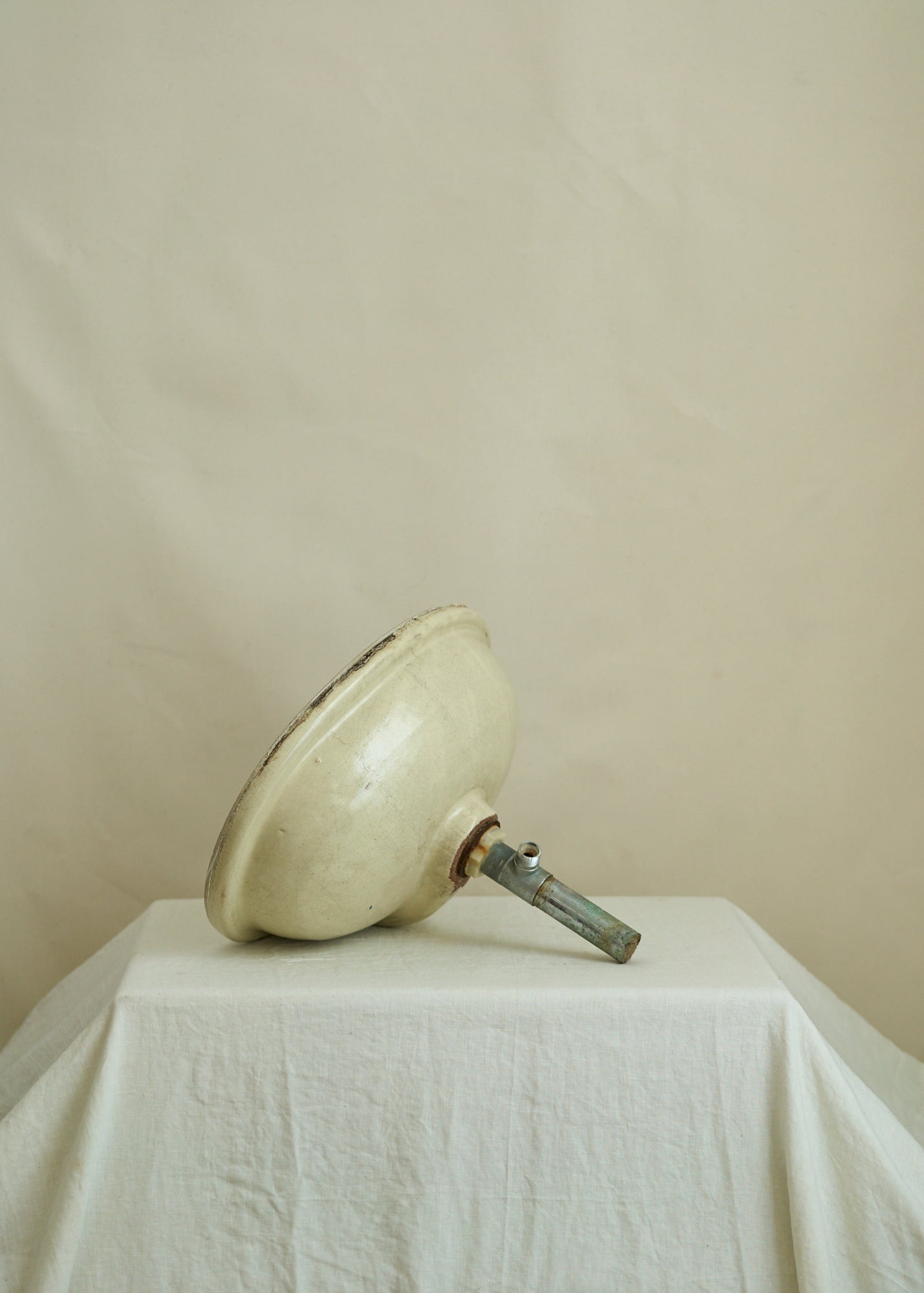 Vintage Hand Painted Ceramic Sink