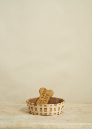 Handmade Ceramic Fence Bowl