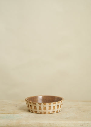 Handmade Ceramic Fence Bowl
