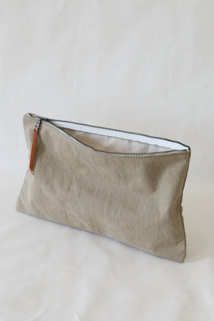 1940's era Salvaged Canvas Utility Pouch