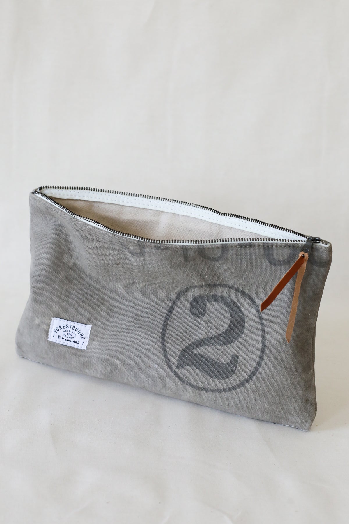 1950's era Salvaged Canvas Utility Pouch