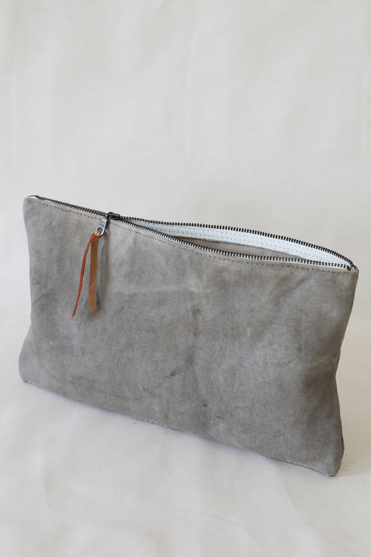 1950's era Salvaged Canvas Utility Pouch